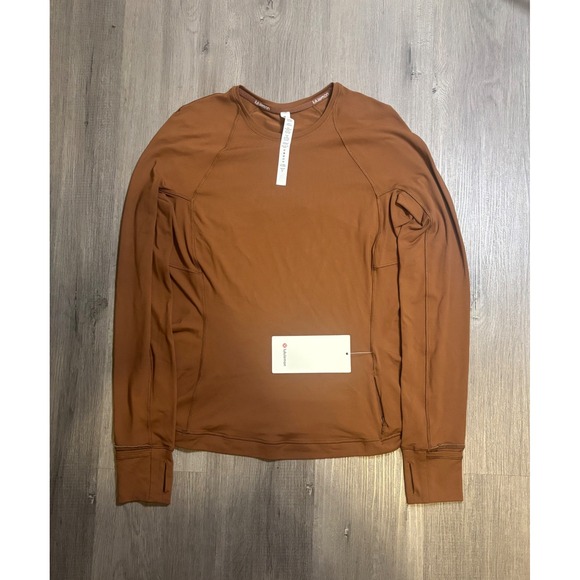 Lululemon Tops - NWT Lululemon It’s Rulu Run Long Sleeve Shirt Roasted Brown Size 10 Running